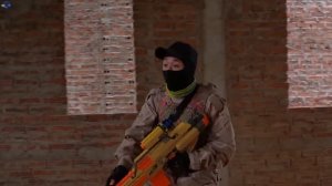 Nerf Guns War : Battle Of S.W.A.T Girl SEAL TEAM Fight Boss  Hair Blonde Dangerous Criminal Group