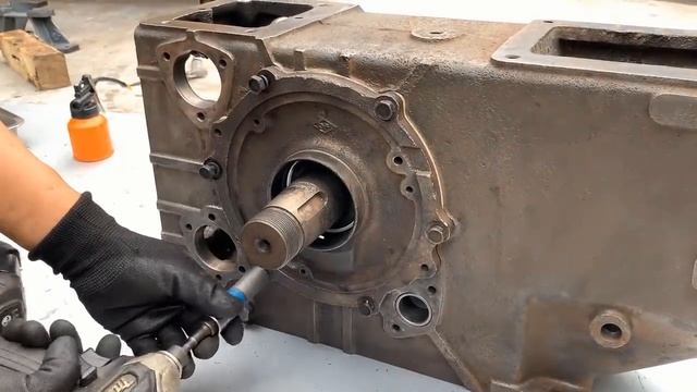 Rusty Old D15 Diesel Engine Restoration And Repair __ Restore Diesel Engine D15 .mp4