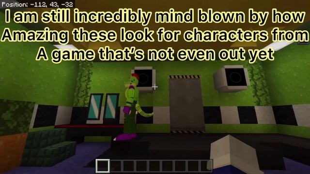 New Fnaf Security Breach Minecraft Addon Review By Adam Taylor Part 1 смотреть онлайн