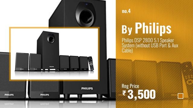 Top 10 Philips Speakers 5.1 [2018]: Philips SPA8000B/94 5.1 Channel Multimedia Speakers System смотреть онлайн