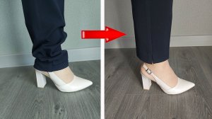 Как укоротить брюки/хитрости по ремонту одежды