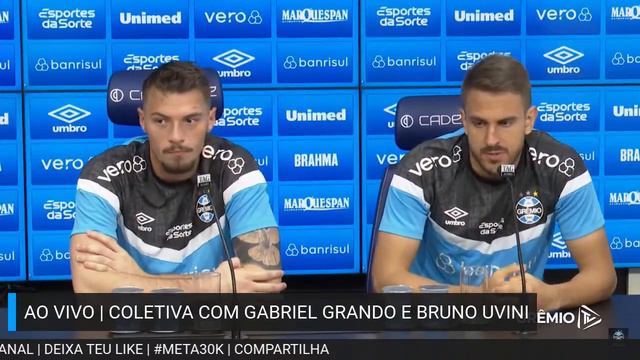 AO VIVO | COLETIVA DE GABRIEL GRANDO E BRUNO UVINI | 24/05/23 смотреть онлайн