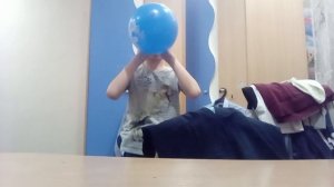 надул шарик до максимального размера