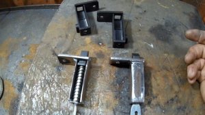 Фиксатор задней двери Газель переделка.