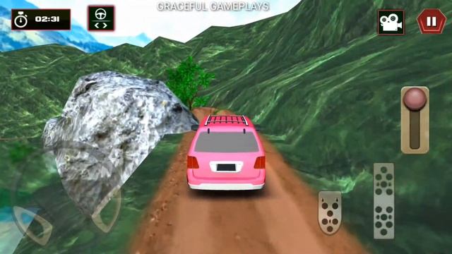 Mountain Car Driving Simulator #4 - Offroad Amazing Jeep Drivers Games - Android Gameplay смотреть онлайн