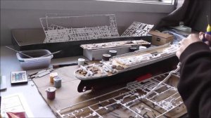 Revell titanic 1/400 scale full build