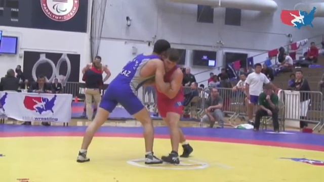 GR 85 KG - CQF - C.J. Myers (USMC) vs. Nursultan Turysnov (KAZ) смотреть онлайн