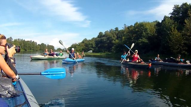 Водный поход Кривец - Доброе по реке Воронеж смотреть онлайн