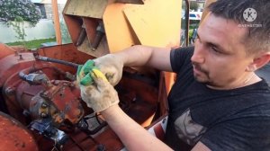 Ускоритель лебедки на "Клинцы" 25 Т. КАК МЫ ЕГО ЧИНИЛИ...