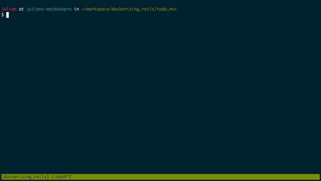 Dockerizing a Rails Application смотреть онлайн