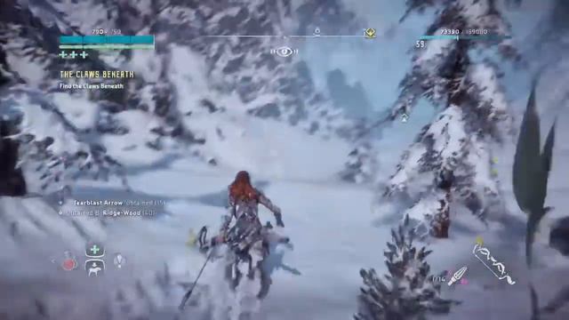 Horizon Zero Dawn Frozen Wild смотреть онлайн
