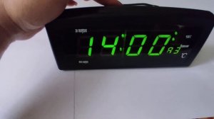 Налаштування електронного годинника Caixing CX818