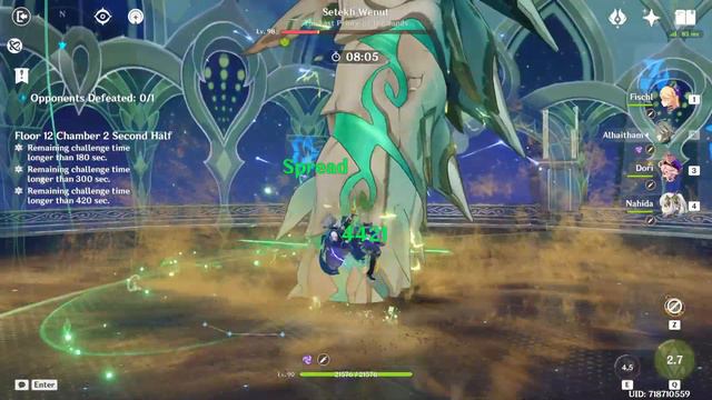 C6 Gamimg Hypercarry and C0 Alhaitham Spread. Spiral Abyss 4.4 Floor 12 9 Stars. Genshin Impact 4.4 смотреть онлайн