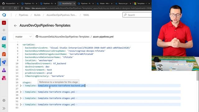 Templates in Azure DevOps Yaml Pipelines смотреть онлайн