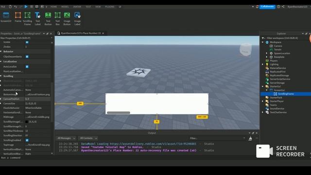 How to make a scrolling frame Scroll Horizontal смотреть онлайн
