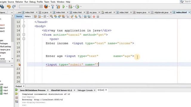 How To Create Tax Calculation web project in java with mysql part 2 смотреть онлайн