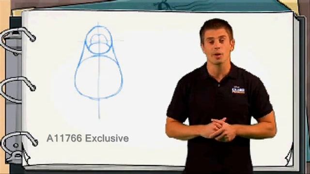 How to Draw a Penguin - Sketch Club Penguin смотреть онлайн