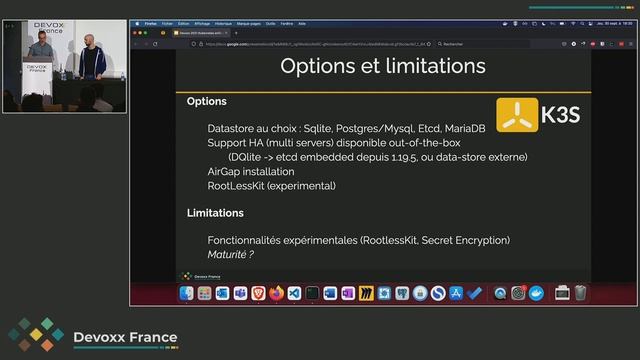 Kubernetes enfin ultra simple et léger avec K3S (Sébastien Moreno et Remi Jacques Le Seigneur) смотреть онлайн