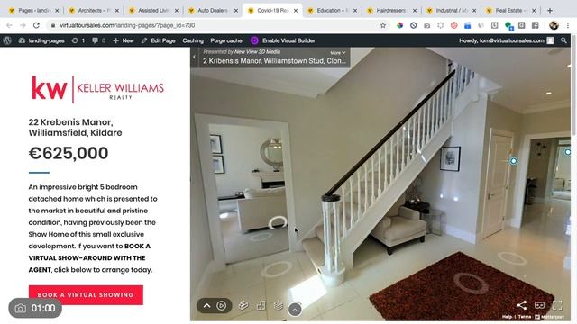Virtual Tour Sales Accelerator Landing Pages смотреть онлайн