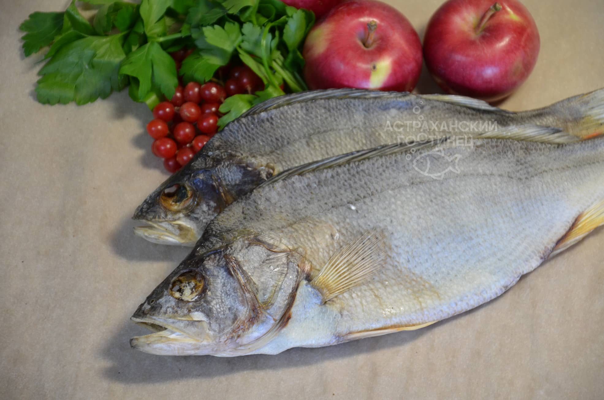 Вяленый окунь