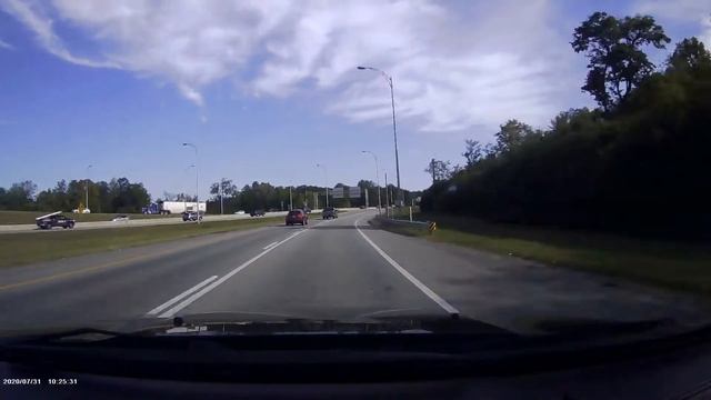 Driving through Gatineau, Quebec Canada смотреть онлайн