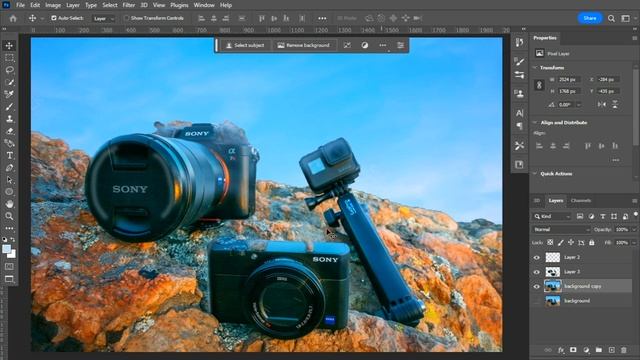 Motion Blur Backgrounds In Photoshop