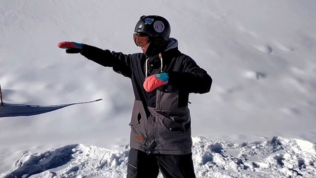 КАК СДЕЛАТЬ БЕКСАЙД 180 НА СНОУБОРДЕ. смотреть онлайн