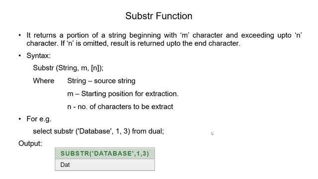 String Functions in SQL - Part II смотреть онлайн