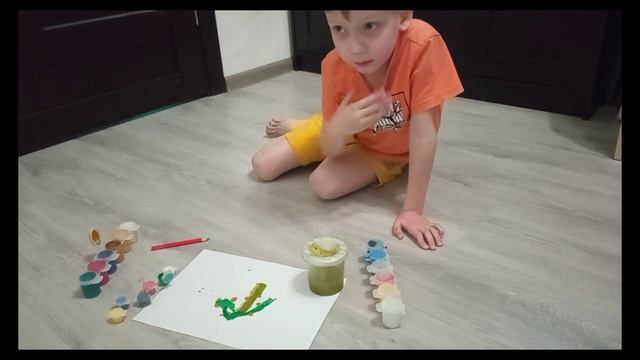 учимся рисовать, #1 пальма или пляж смотреть онлайн