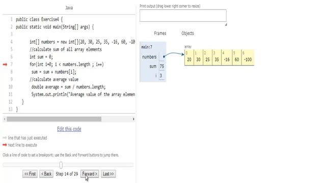 w3resource.com: Java Array Exercise-4 смотреть онлайн