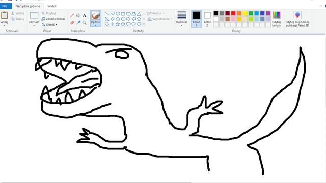 HOT TO DRAW DINOSAUR (Tyrannosaurus x Charizard) смотреть онлайн