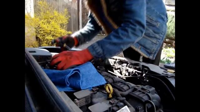 Техничка FORD FOCUS(снятие замена ТНВД) смотреть онлайн