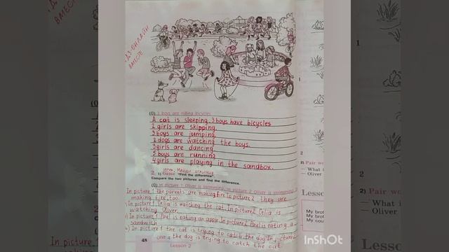 5 класс.ГДЗ.Английский язык.Рабочая тетрадь.Кузовлев. Activity book. Unit 4 Lesson 2. Страницы 47-4 смотреть онлайн