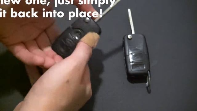 How to find the FCC ID on your Volkswagen Remote & change the key top ( oval & square ) смотреть онлайн