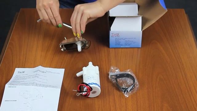 Кран для умывальника с помпой 12 V смотреть онлайн