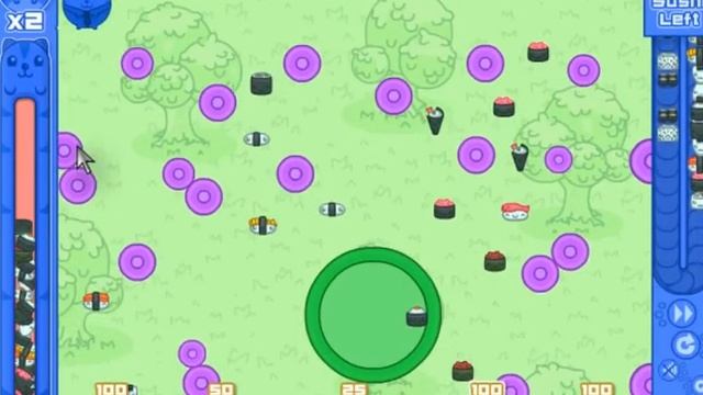 Симулятор вечно голодного кота Sushi cat 2 уровень 17 смотреть онлайн