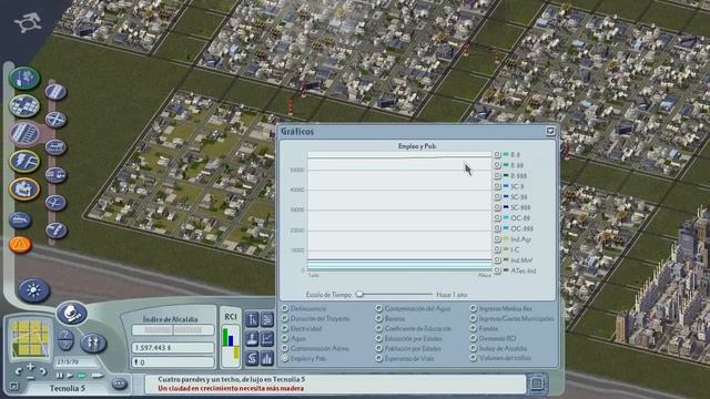 Jugando a Simcity 4 Deluxe Parte 99. смотреть онлайн