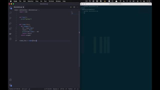 Python Decorators - Intro смотреть онлайн