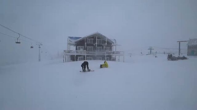 В пургу на снегоходе смотреть онлайн