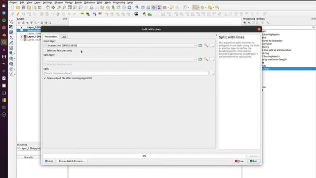 #2 QGIS - How to split a polygon layer смотреть онлайн