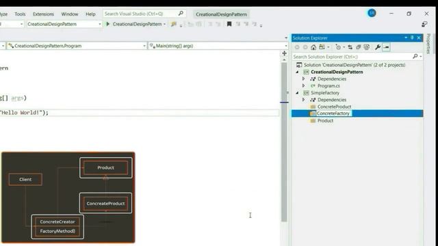 Simple Factory Design Pattern in C# I Design Patterns(Part 2)- What is Simple Factory Design Patter смотреть онлайн