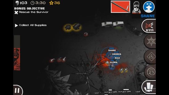 The walking dead assault chapter 10 The forest speed run смотреть онлайн