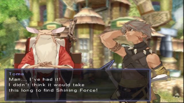 Shining Force EXA - PS2 Gameplay [PCSX2 Emulator For PC]