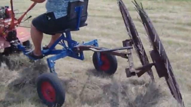 Грабли для мотоблока зубр нт105(HAY RAKE)Handmade DIY смотреть онлайн