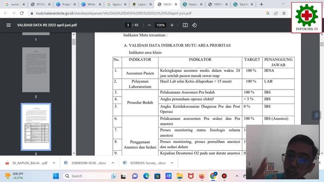 Laporan Validasi Mutu Puskesmas