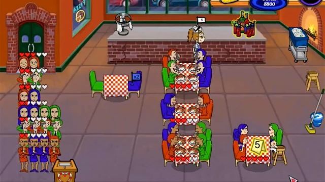 Diner Dash 2: Restaurant Rescue - Tony's Ristorante - Level 14 смотреть онлайн