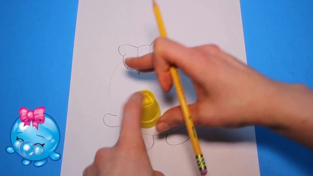 How to Draw Shopkins Season 1 "Bubbles" Step By Step Easy смотреть онлайн
