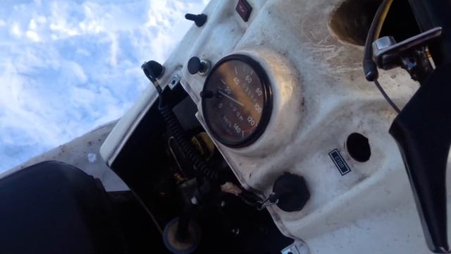 Обзор, установка ручек с подогревом и курка газа на снегоход Буран 4ТД смотреть онлайн