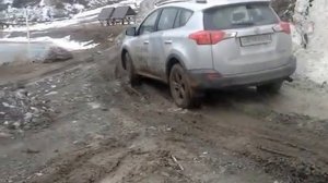 РАВ 4 испытание грязью - RAV 4 off-road challenge