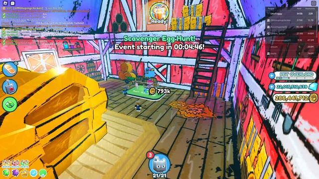 ?SCAVENGER HUNT LOCATION & COMET UPDATE LIVE? - Pet Simulator X Live смотреть онлайн